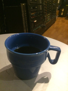 スタジオ、コーヒーカップ